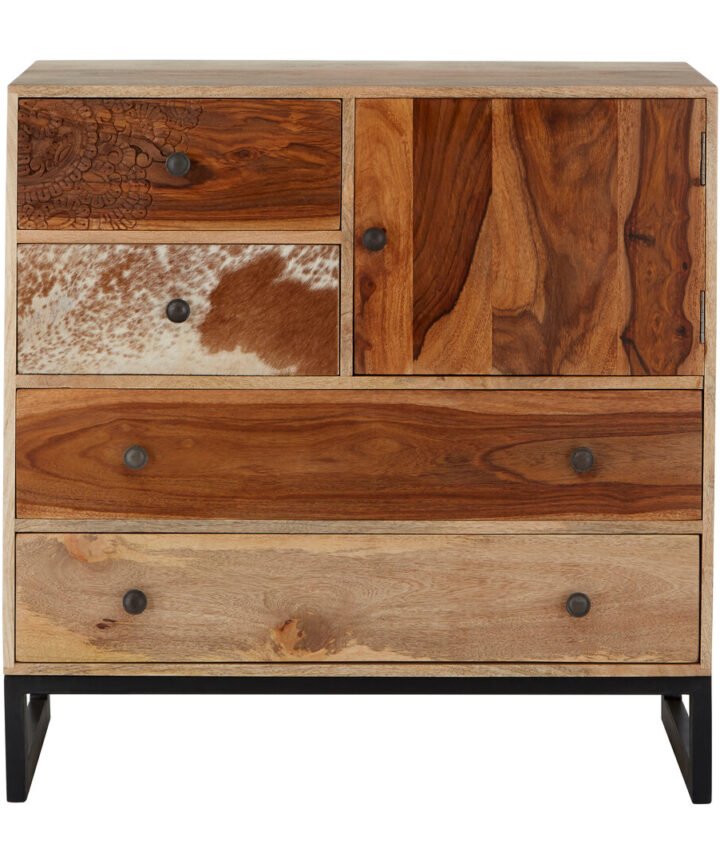 Portman Mango Wood Multidrawer Sideboard