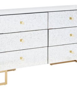 Alternative view of Reflect Mirrored Chest of Drawers