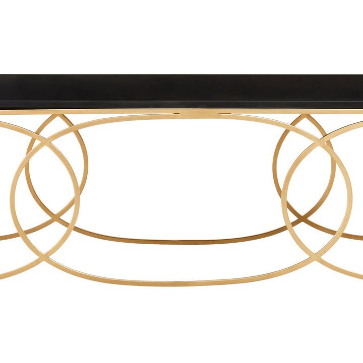 Deco Black Coffee Table