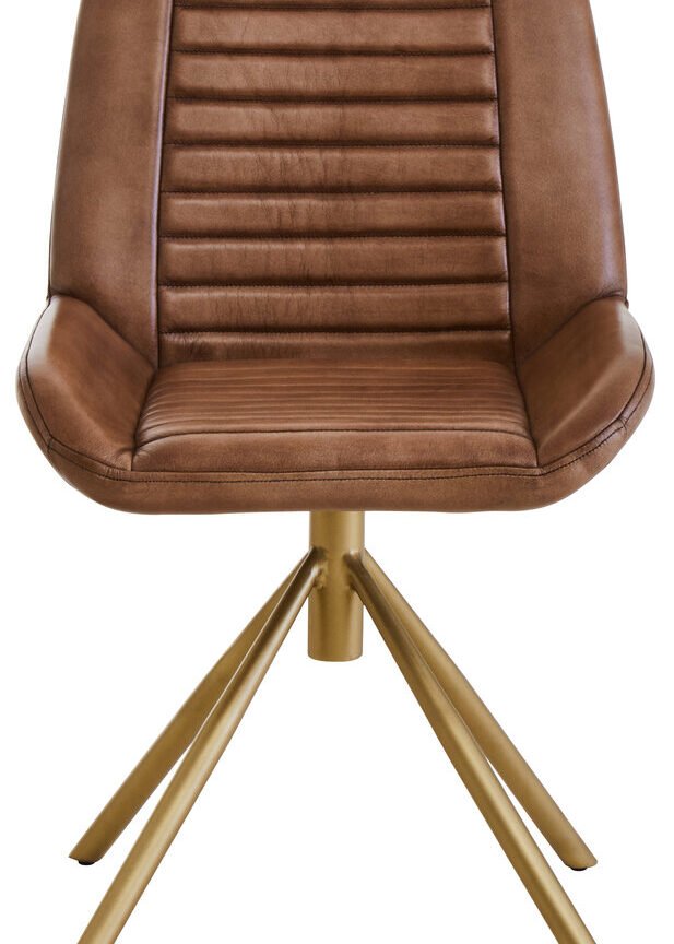 Belgravia Brown Leather Chair