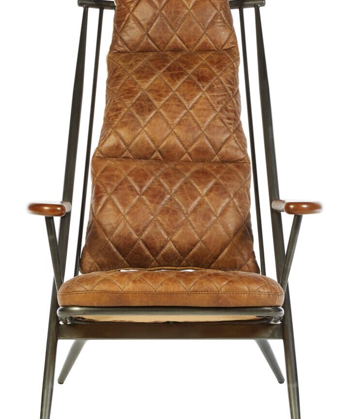 Farringdon Light Brown Leather Chair