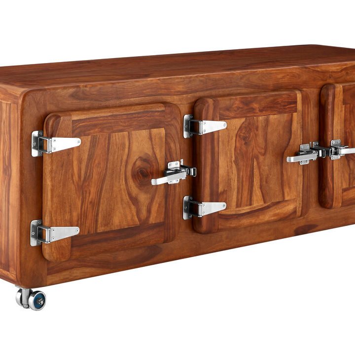 Portman Box Wooden Low Sideboard