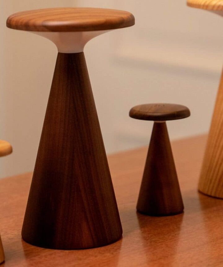 Gingko Design - Sylva Table Lamp - Large Walnut