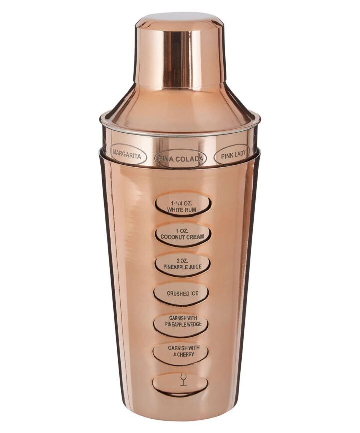 Recipe Rose Gold Cocktail Shaker