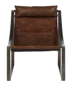 Hoxton Brown Leather Chair