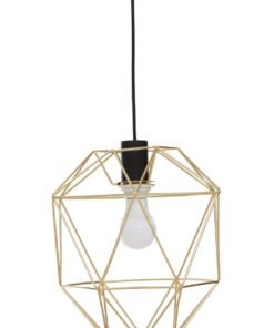 Alternative view of Wyra Champagne Gold Pendant Light