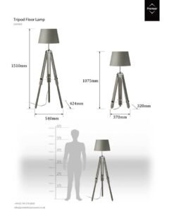 Alternative view of Jasper Floor Lamp