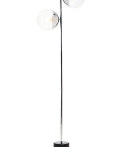 Alternative view of Revive Silver Finish Metal Floor Lamp