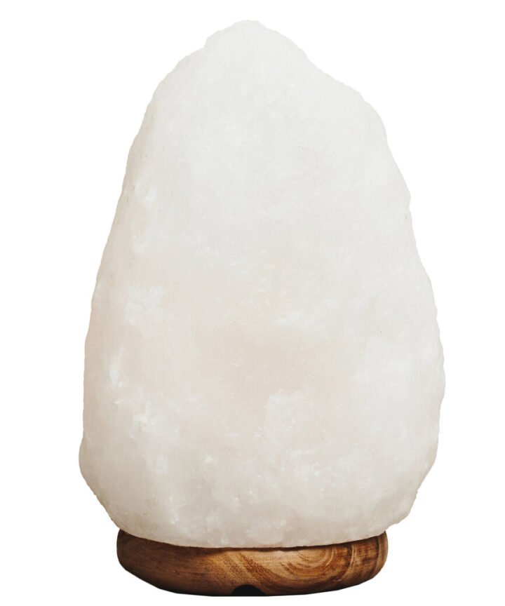 Nepal White Natural Salt Lamp