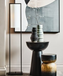 Atkins Black Floor Lamp