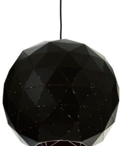 Alternative view of Mateo Small Black and Copper Pendant Light