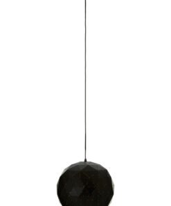 Mateo Small Black and Copper Pendant Light