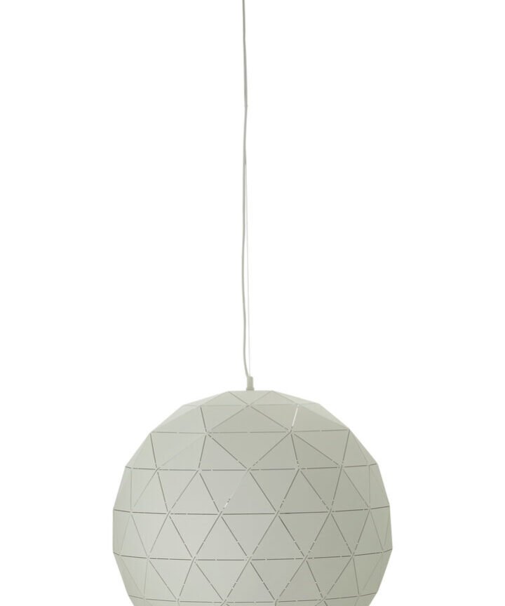 Mateo Large White Pendant Light