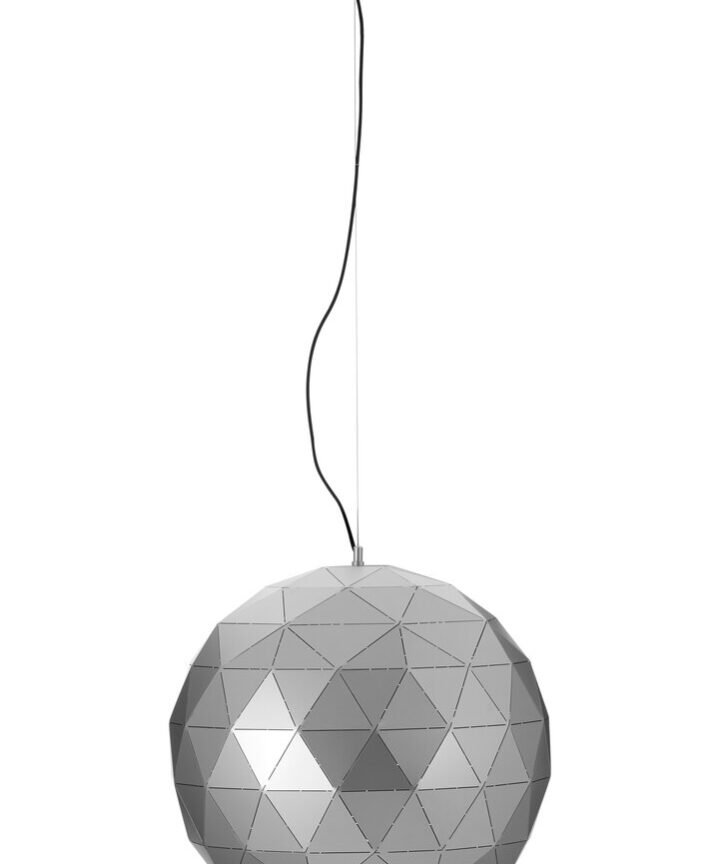 Mateo Large Silver Finish Pendant Light