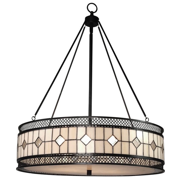 Waldorf Diamond Deco Pendant Light