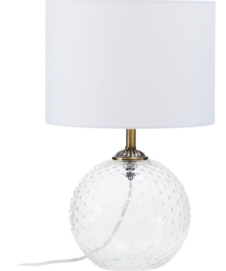 Noa Clear Glass Table Lamp