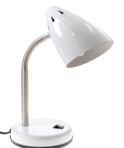 Alternative view of Flexi White Gloss Desk Lamp