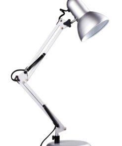 Payton Studio Silver Grey Desk Lamp