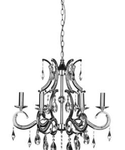 Cassandra 6 Arm Crystal Chandelier
