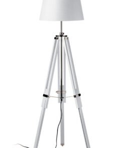 Jasper White Tripod Base Floor Lamp