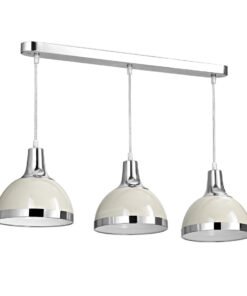 Alternative view of Vermont 3 Clay Colour Shades Pendant Light