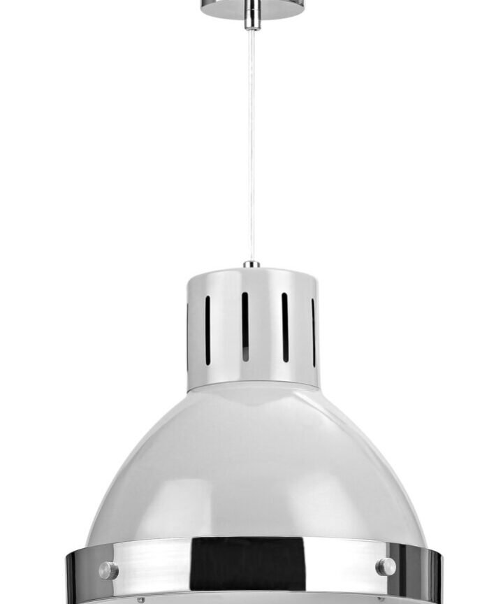 Vermont Flint Grey Bell Shaped Pendant Light