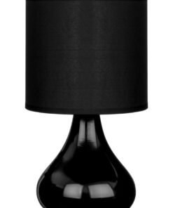 Bulbus Black Ceramic Table Lamp