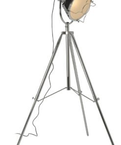 Industrial Revolution Matt Black Floor Lamp