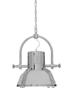 Alternative view of Industrial Revolution Chrome Pendant Light