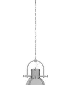 Industrial Revolution Chrome Pendant Light