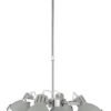 Jasper 4 Light Grey Shades Pendant Light