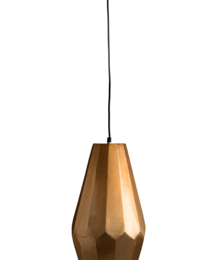 Stockholm Aluminium Copper Finish Large Pendant Light