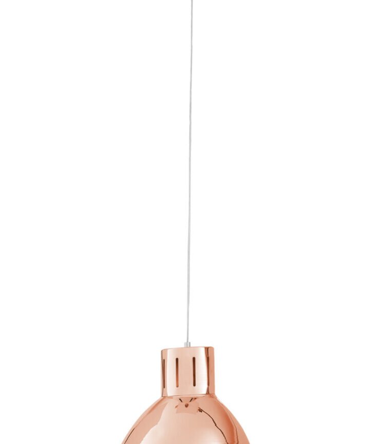 Jasper Metal and Copper Pendant Light