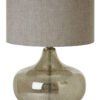 Luz Grey Fabric Shade Table Lamp