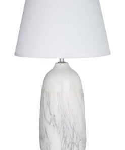 Welma White Ceramic Table Lamp