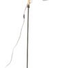 Blair Black Wood and Metal Floor Lamp