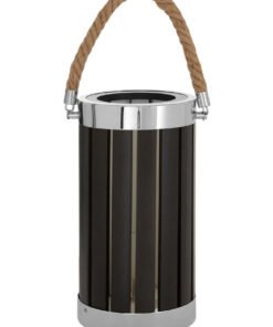 Alternative view of Brooke Black Wood And Metal Table Lamp