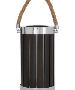 Brooke Black Wood And Metal Table Lamp