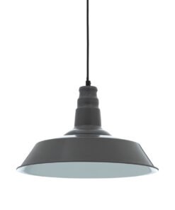 Alternative view of Brant Grey Metal Pendant Light