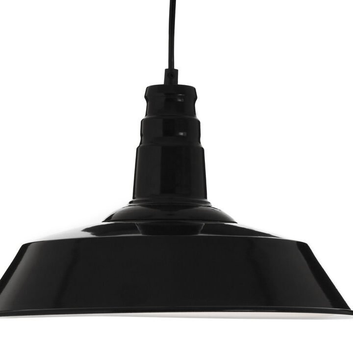 Brant Black Pendant Light