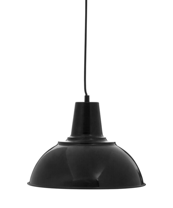 Bryen Black Metal Pendant Light