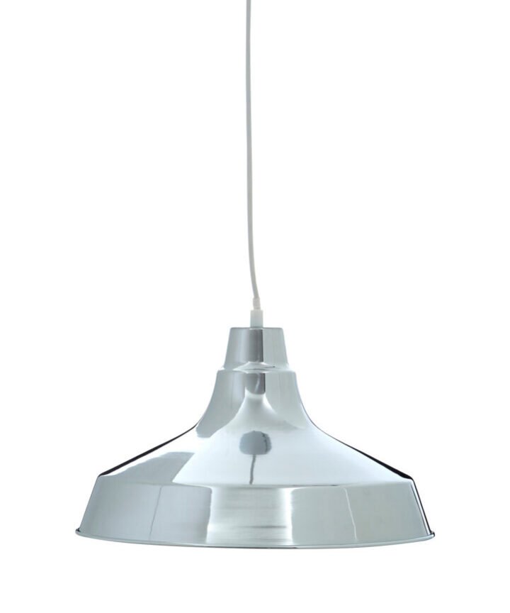 Brinn Chrome Metal Pendant Light