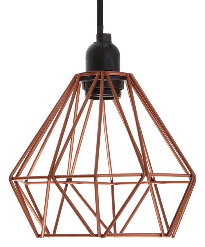 Bartol Copper Metal Wire Pendant Light