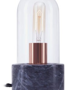 Alternative view of Lamonte Bell Lamp with Black Marble Base
