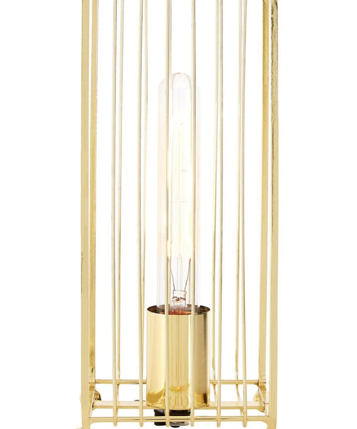 Deco Gold Finish Table Lamp
