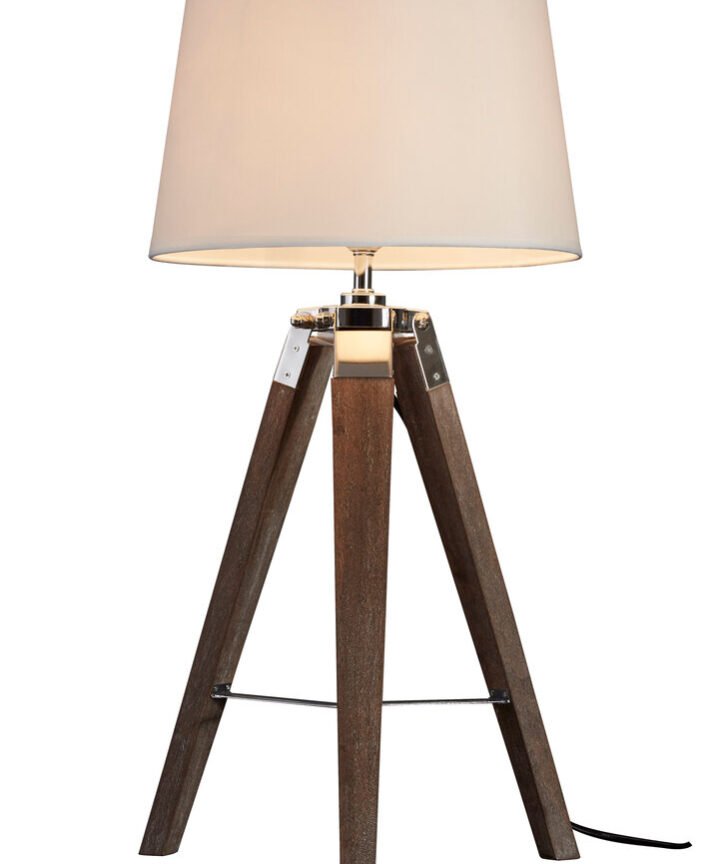 Bailey Brown Tripod Table Lamp
