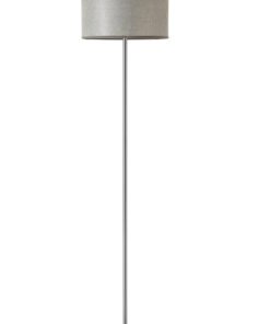 Forma Grey Waffle Effect Shade Floor Lamp