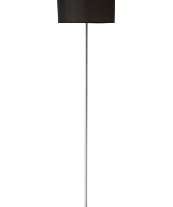 Forma Black Waffle Effect Shade Floor Lamp