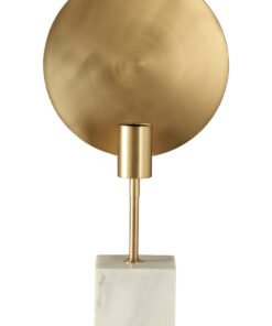 Saramis Table Lamp With White Marble Base