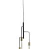 Lagona 3 Bulb Gold And Black Pendant Light